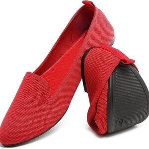 Women’s Mesh Flats Pointed Toe Comfortable Dressy Summer Shoes Size 9